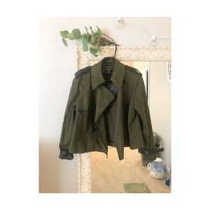 RALPH LAUREN CAPED MILITARY JACKET